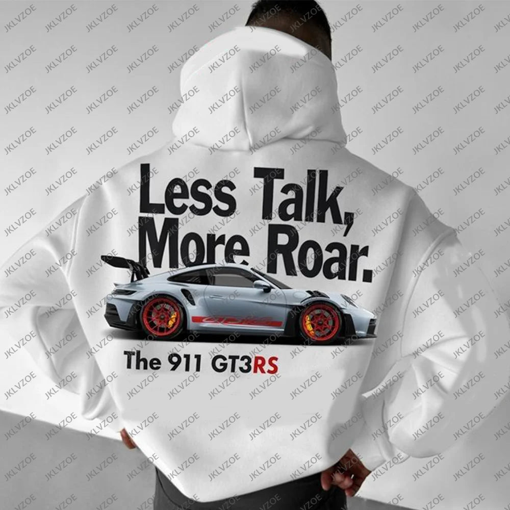 Racing F1 Unisex Boys Top Casual Team Clothes Teenager Men Boys Winter Sweatshirts Cotton Grapple 911 GT3RS Oversize Car Hoodie