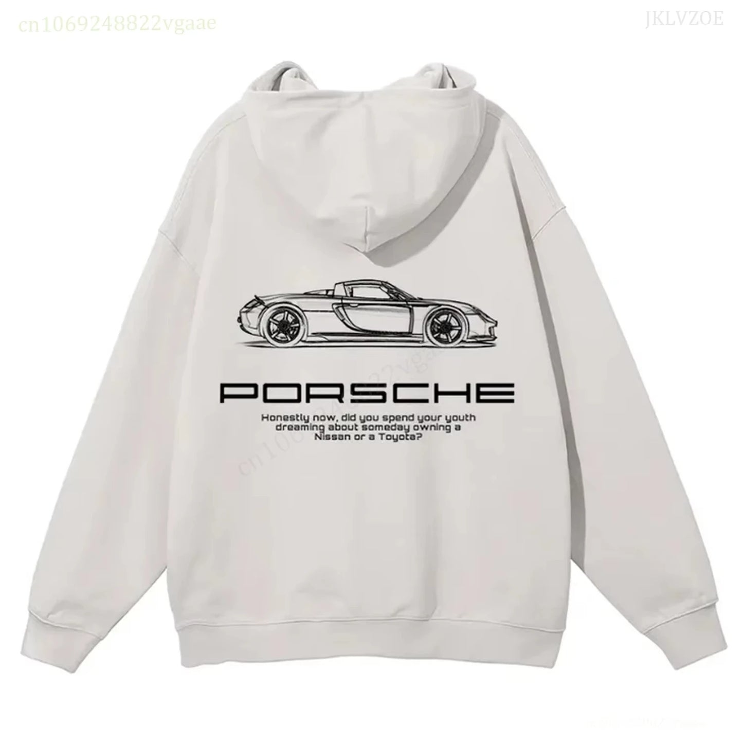 Autumn Winter Need Money for POrsche Hoodie Men Letter Graphic Hip Hop Pullover Cotton Sweatshirt Women Coat Designer Clothes